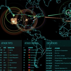 Δείτε σε χάρτη τις διαδικτυακές επιθέσεις που συμβαίνουν σε πραγματικό χρόνο!